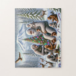 Bigfoot-Familienweihnachten am Mt. Rainier
