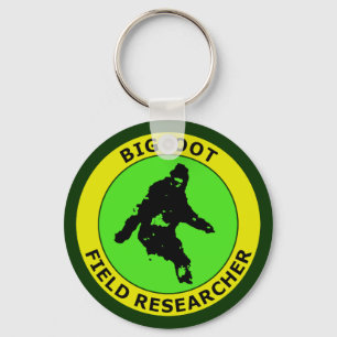 Bigfoot-Feld-Forscher Schlüsselanhänger