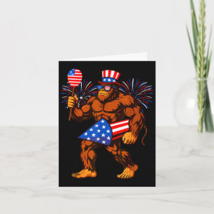 Bigfoot Feuerwerk amerikanische Flagge Bigfoot 4.  Karte