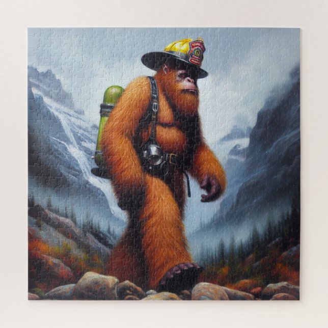 Bigfoot Fireman (Vertikal)