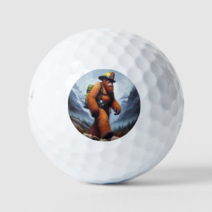 Bigfoot Fireman Golfball