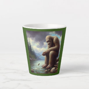 Bigfoot Fischen Milchtasse