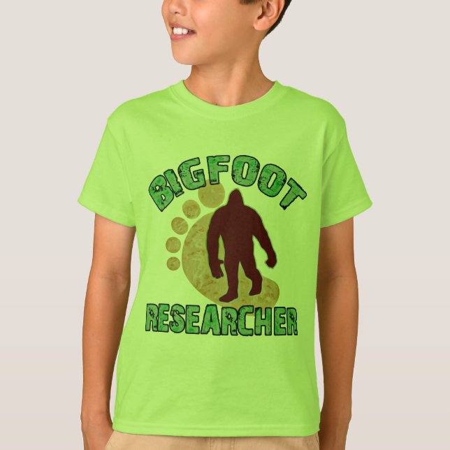Bigfoot-Forscher T-Shirt (Vorderseite)