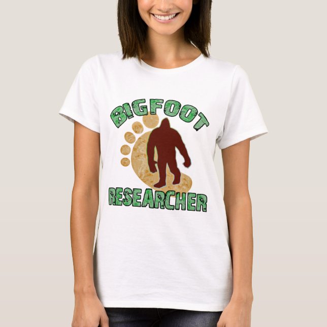 Bigfoot-Forscher T-Shirt (Vorderseite)