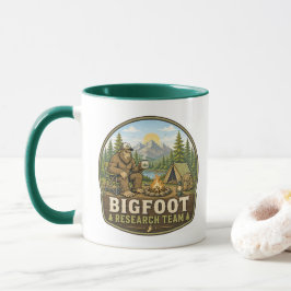 Bigfoot Forschungsteam Camping-Mug Tasse