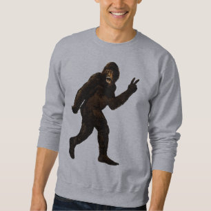 Bigfoot-Friedenszeichen Sweatshirt