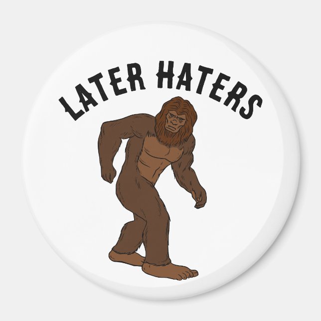 BIGFOOT FUNNY MAGNET (Vorne)