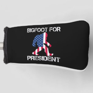 Bigfoot für Präsident Funny Bigfoot Golf Headcover