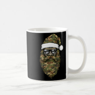Bigfoot-Gesicht-Sonnenbrille Weihnachtsmann Weihna Kaffeetasse