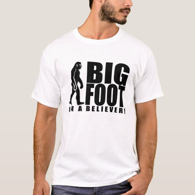 Bigfoot-Gläubiger-Shirt T-Shirt (Vorderseite)