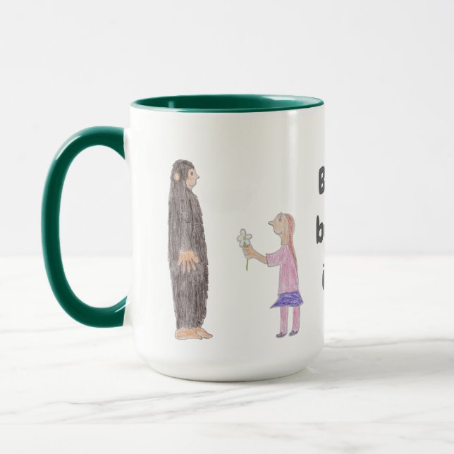 Bigfoot glaubt an dich - Kaffeetasse (Links)