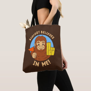 Bigfoot glaubt an mich tasche