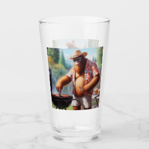 Bigfoot Grilling Burgers Glas