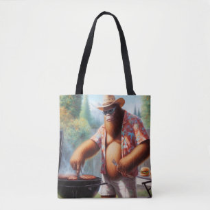 Bigfoot Grilling Burgers Tasche