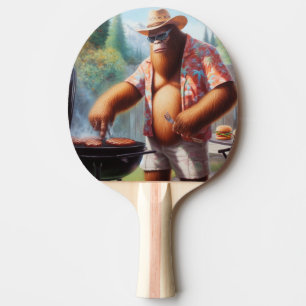 Bigfoot Grilling Burgers Tischtennis Schläger