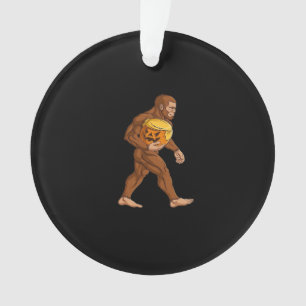 Bigfoot Halloween Trumpkin Citrouille classique