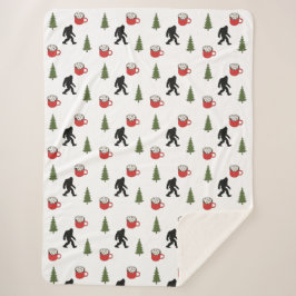 Bigfoot, heiße Kakao, Pine Tree, im Freien Sherpadecke