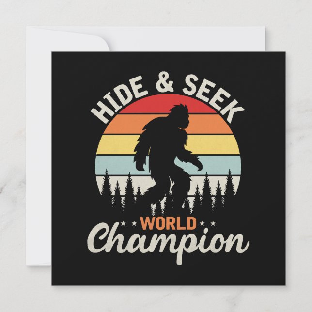 Bigfoot Hide and Seek World Champion (Vorderseite)