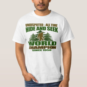 Bigfoot Hide and Seek World Champion T-Shirt