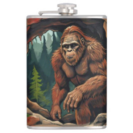 Bigfoot Höhle Flachmann