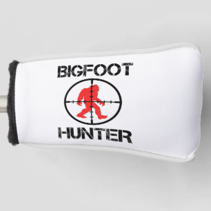 Bigfoot Hunter Funny Bigfoot Lover Golf Headcover