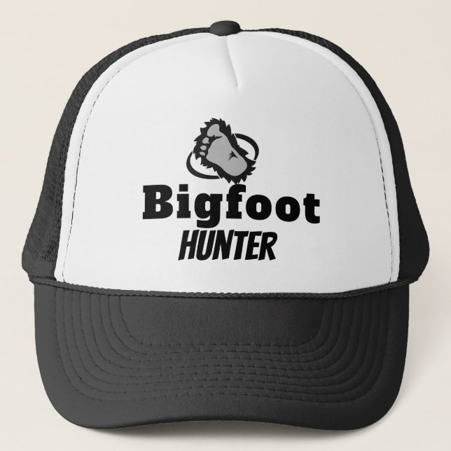 Bigfoot Hunter Trucker Hat Truckerkappe (Vorderseite)