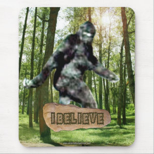 Bigfoot I glauben Mousepad