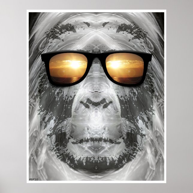 Bigfoot in Shades Poster (Vorne)