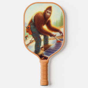 Bigfoot installiert Solarmodule Pickleball Schläger