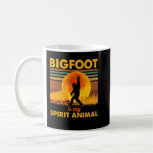 Bigfoot ist mein Geist Tierliebhaber Funny Sasquat Kaffeetasse
