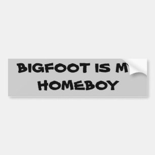 Bigfoot ist mein Kumpel Autoaufkleber