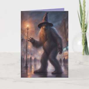 BigFoot JoyeuxHallowNaïssance  carte drôle 