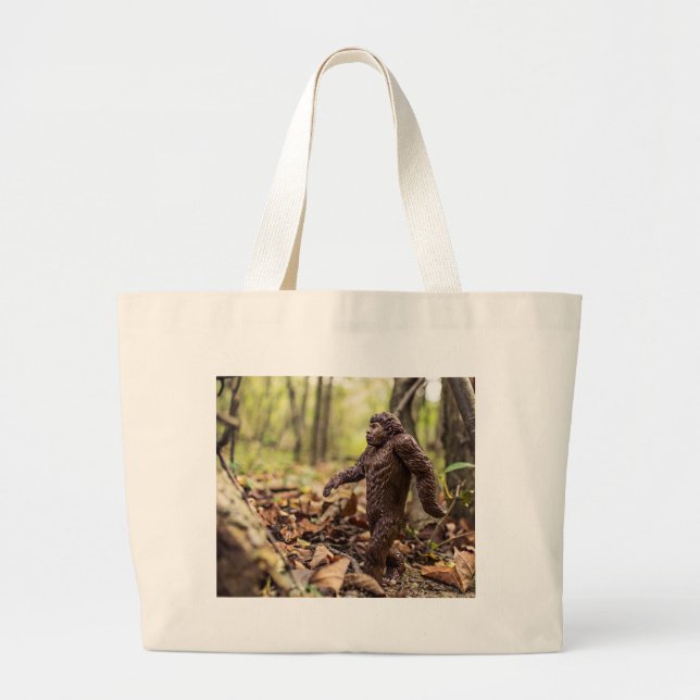 Bigfoot Jumbo Tote Bag Stoffbeutel (Vorne)