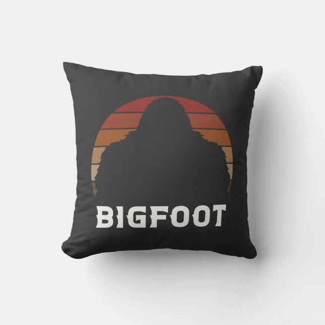 Bigfoot Kissen (Vorderseite)