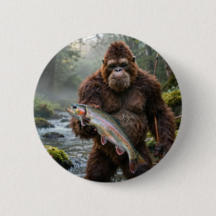 Bigfoot-Knöpfe Button