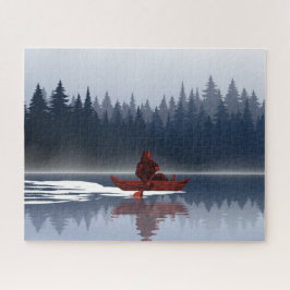 Bigfoot Lake Canoe Wilderness Pine Forest
