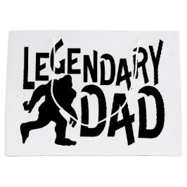 Bigfoot Legendary Vater Große Geschenktüte
