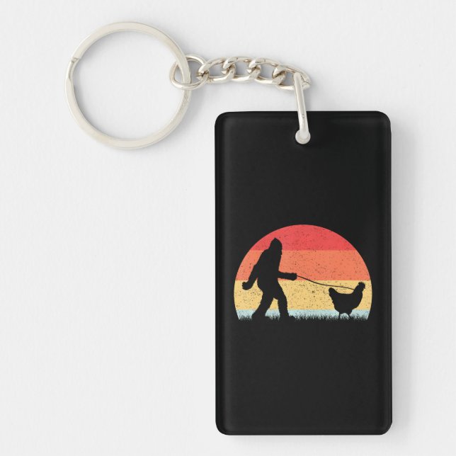 Bigfoot Marcher Poulet Sasquatch Drôle (Devant)