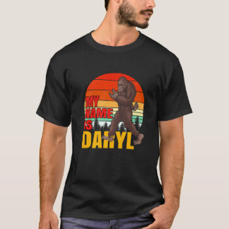 Bigfoot mein Name ist Daryl Sunset T-Shirt