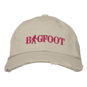 Bigfoot mit Logo Bestickte Baseballkappe