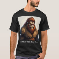 Bigfoot mit roten Augen