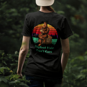 Bigfoot Morgenkaffee Bigfoot Haare Egal T-Shirt