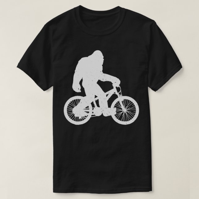 Bigfoot Mountain Bike MTB Downhill Biking Rad T-Shirt (Design vorne)