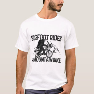 Bigfoot Mtb Downhill Mountainbike Lustiges Geschen T-Shirt