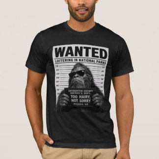 Bigfoot-Mugshot  T-Shirt