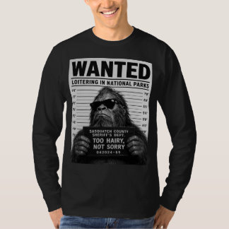 Bigfoot-Mugshot  T-Shirt