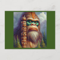 Bigfoot Native American Totem