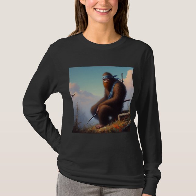 Bigfoot Ninja T-Shirt (Vorderseite)