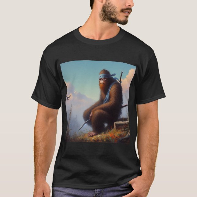 Bigfoot Ninja T-Shirt (Vorderseite)