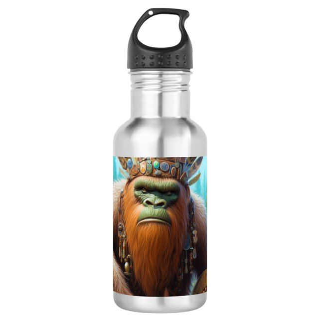 Bigfoot Öko Warrior Edelstahlflasche (Vorderseite)